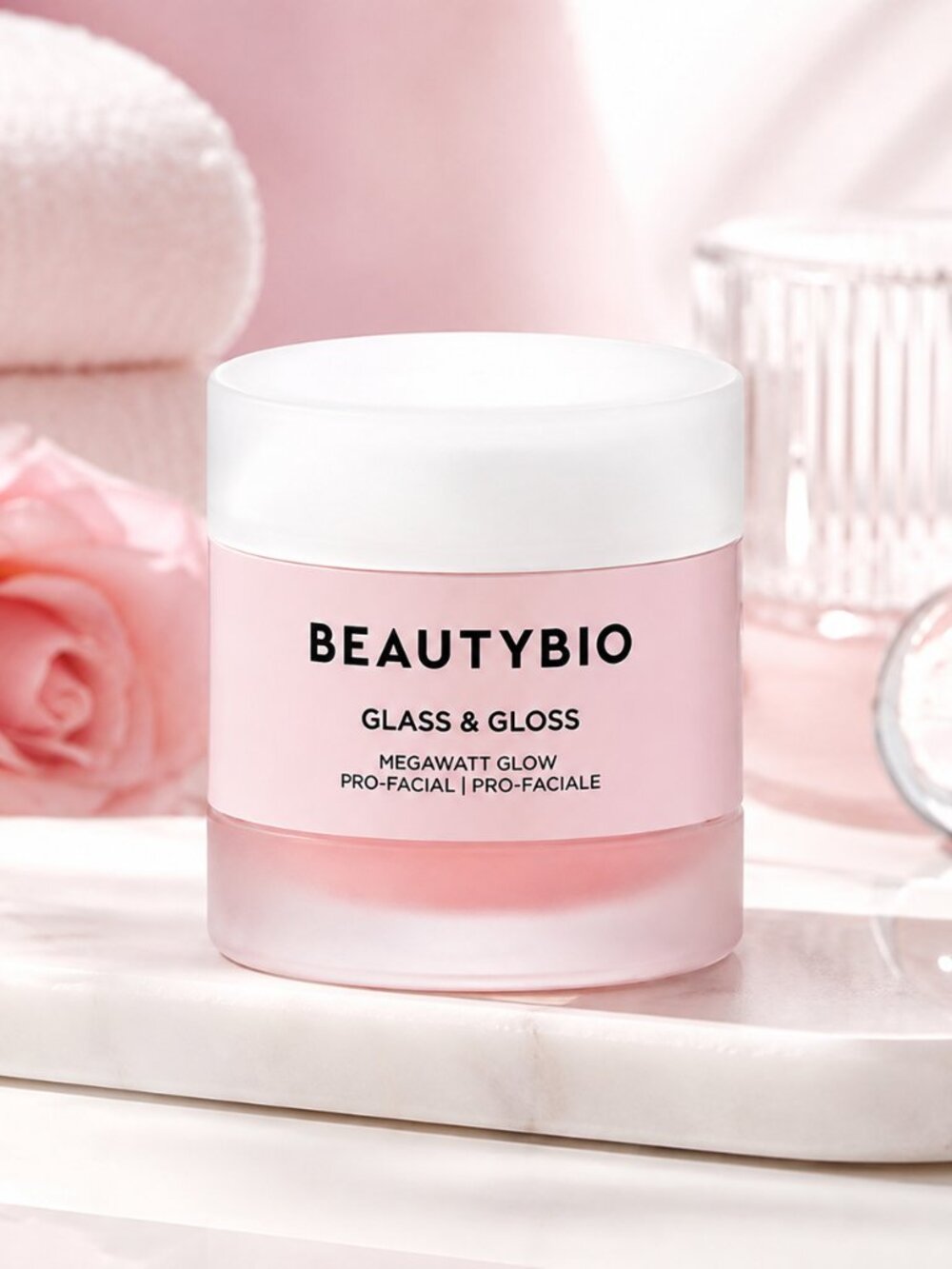 MSRP $125 |BeautyBio Glass & Gloss 2-Step Facial Retexturizing & Brightening-NIB